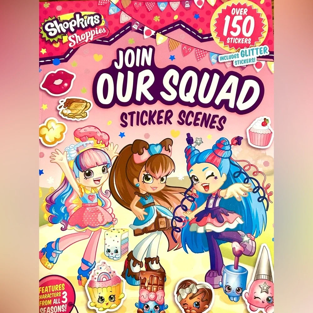 🍭 SHOPKINS SHOPPIES STICKER FUN BOOK 🍭 - Picture 14 of 14